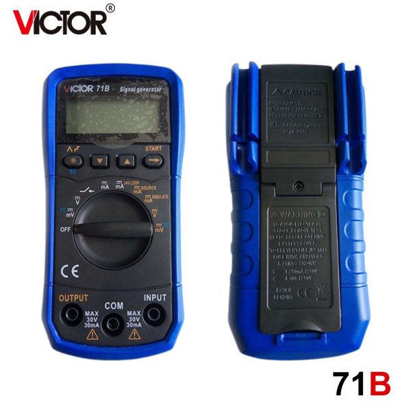 Máy hiệu chuẩn tín hiệu và nhiệt điện VICTOR 71B Calibrator, thiết bị hiệu chuẩn dòng điện điện áp và nhiệt điện VICTOR-71B, Máy phát tín hiệu VICTOR 71B Signal Generator