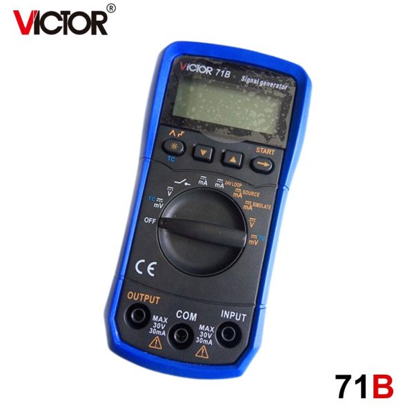 Máy hiệu chuẩn tín hiệu và nhiệt điện VICTOR 71B Calibrator, thiết bị hiệu chuẩn dòng điện điện áp và nhiệt điện VICTOR-71B, Máy phát tín hiệu VICTOR 71B Signal Generator