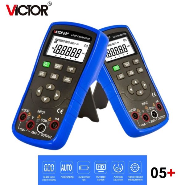Máy hiệu chuẩn vòng lặp VICTOR 05+ Loop Calibrator (4-20mA), bộ phát dòng VICTOR 05+, VICTOR RuoShui 05+ Loop Calibrator