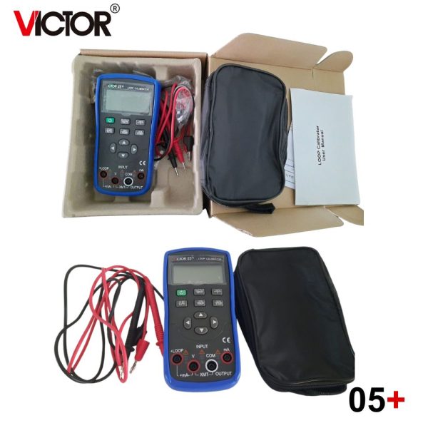 Máy hiệu chuẩn vòng lặp VICTOR 05+ Loop Calibrator (4-20mA), bộ phát dòng VICTOR 05+, VICTOR RuoShui 05+ Loop Calibrator