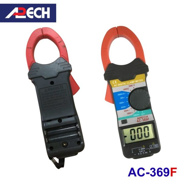 Ampe kìm APECH AC-369F đo dòng AC (600A), Ampe kìm giá rẻ APECH AC369F, APECH AC 369F Digital Clamp Meter