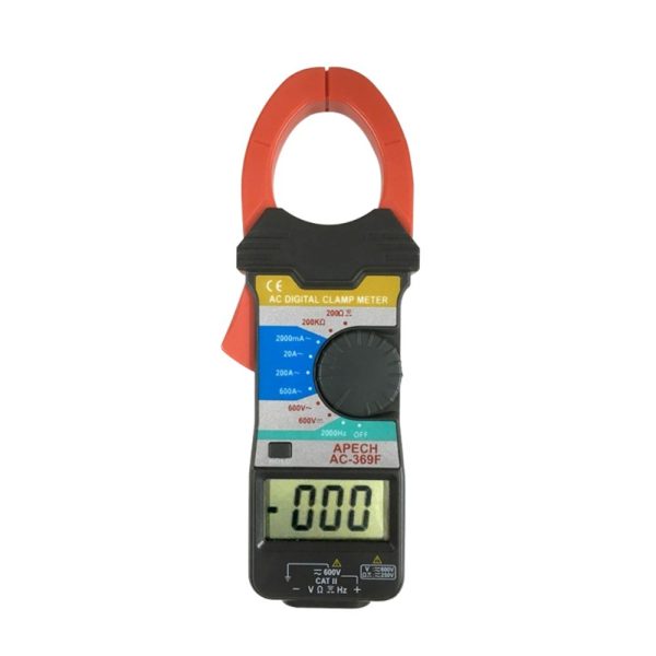 Ampe kìm APECH AC-369F đo dòng AC (600A), Ampe kìm giá rẻ APECH AC369F, APECH AC 369F Digital Clamp Meter