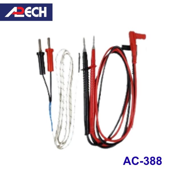 Ampe kìm APECH AC-388 đo dòng AC/DC (600A), Ampe kìm AC/DC APECH AC388, APECH AC 388 Digital AC/DC Clamp Meter