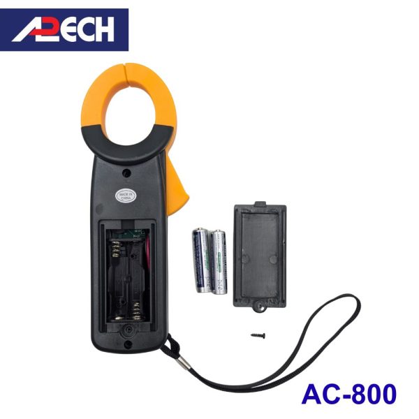 Ampe kìm APECH AC-800 đo dòng AC (600A), Ampe kìm giá rẻ APECH AC 800 True-RMS, APECH AC-800 True RMS Digital AC Clamp Meter