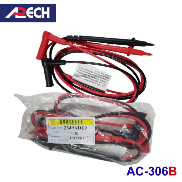 Ampe kìm cơ APECH AC-306B chỉ thị kim đo dòng AC (600A), Ampe kìm kim APECH AC306B, APECH AC 306B Analog Clamp Meter