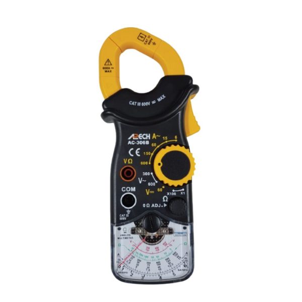 Ampe kìm cơ APECH AC-306B chỉ thị kim đo dòng AC (600A), Ampe kìm kim APECH AC306B, APECH AC 306B Analog Clamp Meter
