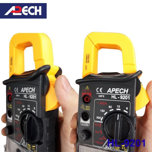 Ampe kìm cơ APECH HL-9201 chỉ thị kim đo dòng AC (300A), Ampe kìm kim APECH HL9201, APECH HL 9201 Analog Clamp Meter
