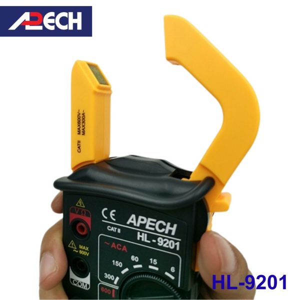 Ampe kìm cơ APECH HL-9201 chỉ thị kim đo dòng AC (300A), Ampe kìm kim APECH HL9201, APECH HL 9201 Analog Clamp Meter