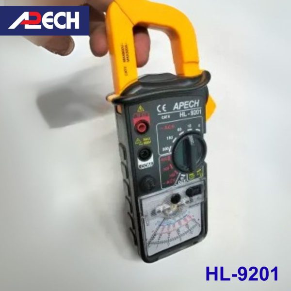 Ampe kìm cơ APECH HL-9201 chỉ thị kim đo dòng AC (300A), Ampe kìm kim APECH HL9201, APECH HL 9201 Analog Clamp Meter