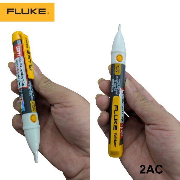Bút thử điện cảm ứng FLUKE 2AC, bút thử điện không tiếp xúc FLUKE-2AC, Fluke 2AC Non-Contact Voltage Tester