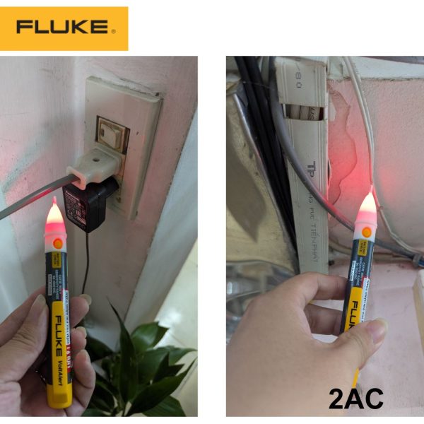 Bút thử điện cảm ứng FLUKE 2AC, bút thử điện không tiếp xúc FLUKE-2AC, Fluke 2AC Non-Contact Voltage Tester
