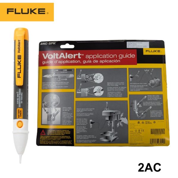 Bút thử điện cảm ứng FLUKE 2AC, bút thử điện không tiếp xúc FLUKE-2AC, Fluke 2AC Non-Contact Voltage Tester