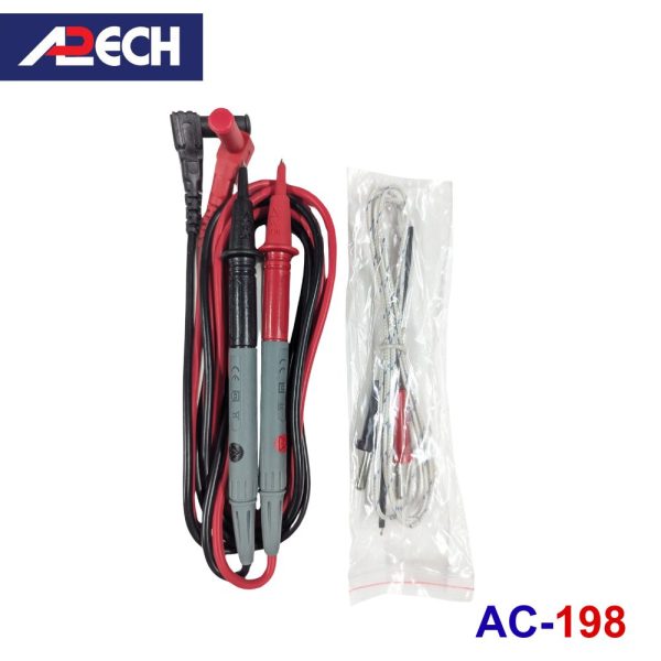 Ampe kìm APECH AC-198 True-RMS (1000V/1000A), đồng hồ ampe kìm APECH AC 198 True RMS, APECH AC198 True-RMS Clamp Meter
