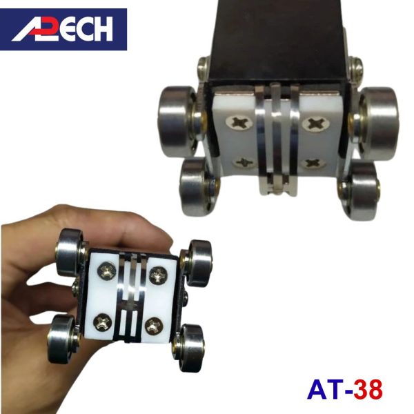 Cây đo nhiệt độ tiếp xúc có bánh xe APECH AT-38, que đo nhiệt độ con lăn loại K APECH AT38, APECH AT 38 Type K temperature probe