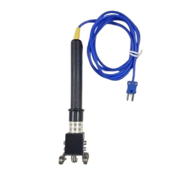 Cây đo nhiệt độ tiếp xúc có bánh xe APECH AT-38, que đo nhiệt độ con lăn loại K APECH AT38, APECH AT 38 Type K temperature probe