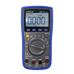 Đồng hồ vạn năng APECH AM-117 True-RMS đo điện AC/DC, đồng hồ VOM tự động chọn dải đo APECH AM117 True RMS, APECH AM 117 True-RMS Auto Range Digital Multimeter