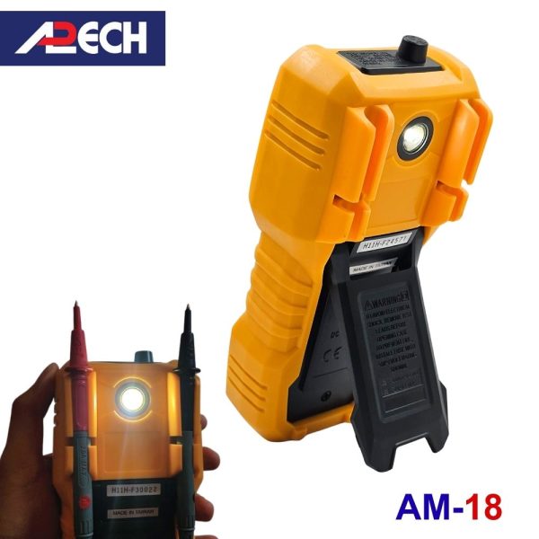 Đồng hồ vạn năng APECH AM-18 True-RMS đo điện AC/DC, đồng hồ VOM APECH AM18 True-RMS, APECH AM 18 True RMS Digital Multimeter