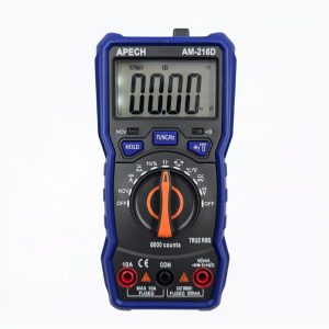 Đồng hồ vạn năng APECH AM-216D True-RMS đo điện AC/DC, đồng hồ VOM hiện số APECH AM216D TrueRMS, APECH AM-216D True-RMS Auto Range Digital Multimeter