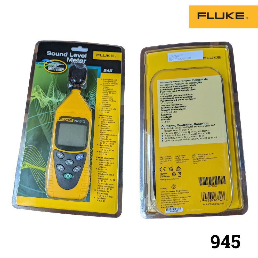 Máy đo độ ồn FLUKE 945 tự động điều chỉnh dải đo âm thanh Máy đo độ ồn âm thanh FLUKE 945 tự động điều chỉnh dải đo, máy đo tiếng ồn FLUKE945 Digital sound meter, máy đo mức âm thanh FLUKE-945 Sound Level Meter