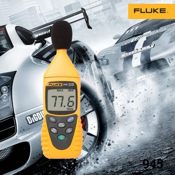 Máy đo độ ồn âm thanh FLUKE 945 tự động điều chỉnh dải đo, máy đo tiếng ồn FLUKE945 Digital sound meter, máy đo mức âm thanh FLUKE-945 Sound Level Meter