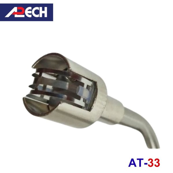 que đo nhiệt độ tiếp xúc đầu cong APECH AT-33, cây đo nhiệt độ tiếp xúc bề mặt APECH AT 33, APECH AT-33 K-Type Thermocouple Probe