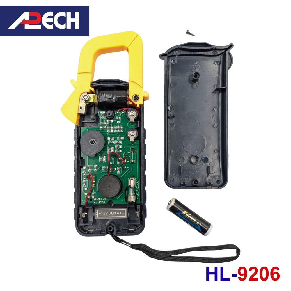 Ampe kìm cơ APECH HL-9206 chỉ thị kim đo dòng AC (500A) Ampe kìm cơ APECH HL-9206 chỉ thị kim đo dòng AC (500A), Ampe kìm chỉ thị kim APECH HL9206, APECH HL 9206 Analog Clamp Meter