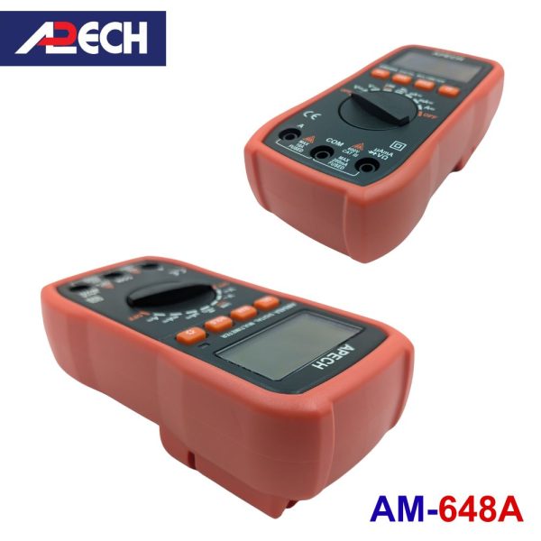 Đồng hồ vạn năng điện tử APECH AM-648A đo điện AC/DC, đồng hồ VOM APECH AM648A, APECH AM 648A Digital Multimeter