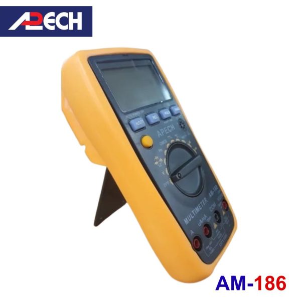 Đồng hồ vạn năng APECH AM-186 đo điện AC/DC, đồng hồ VOM hiện số APECH AM186, APECH AM 186 Digital Multimeter