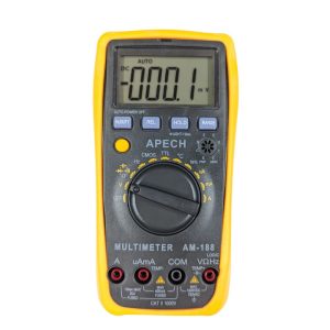 Đồng hồ vạn năng APECH AM-188 đo điện AC/DC, đồng hồ VOM tự động chỉnh thang đo APECH AM188, APECH AM 188 Digital Multimeter