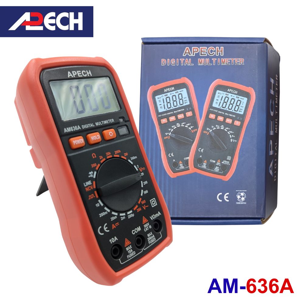 Đồng hồ vạn năng điện tử APECH AM-636A đo dòng DC Đồng hồ vạn năng APECH AM-636A chuyên đo dòng DC, đồng hồ VOM APECH AM636A, APECH AM 636A Digital Multimeter