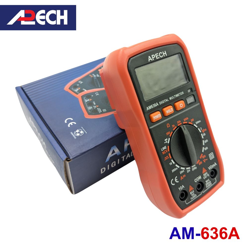 Đồng hồ vạn năng điện tử APECH AM-636A đo dòng DC Đồng hồ vạn năng APECH AM-636A chuyên đo dòng DC, đồng hồ VOM APECH AM636A, APECH AM 636A Digital Multimeter