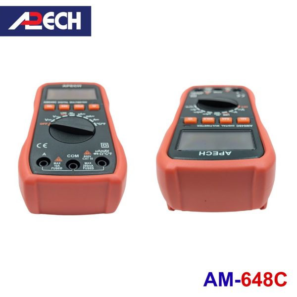 Đồng hồ vạn năng điện tử APECH AM-648C đo điện AC/DC, đồng hồ vạn năng APECH AM648C Digital Multimeter, đồng hồ VOM APECH AM 648C giá rẻ