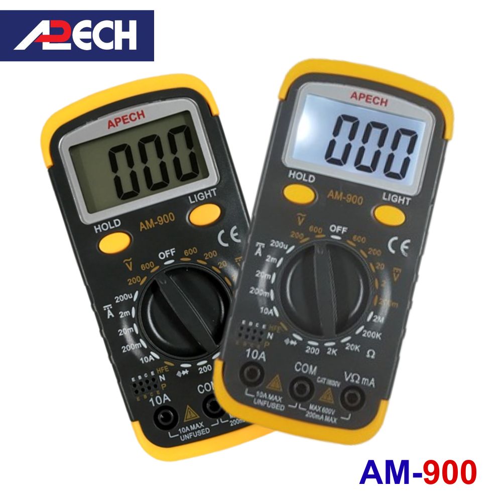 Đồng hồ vạn năng APECH AM-900 chuyên đo dòng DC Đồng hồ vạn năng APECH AM-900 chuyên đo dòng DC, đồng hồ VOM giá rẻ APECH AM900, APECH AM 900 Digital Multimeter