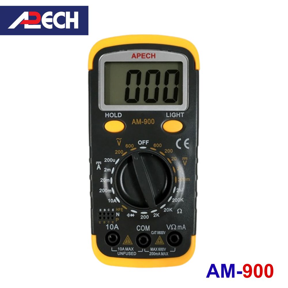 Đồng hồ vạn năng APECH AM-900 chuyên đo dòng DC Đồng hồ vạn năng APECH AM-900 chuyên đo dòng DC, đồng hồ VOM giá rẻ APECH AM900, APECH AM 900 Digital Multimeter