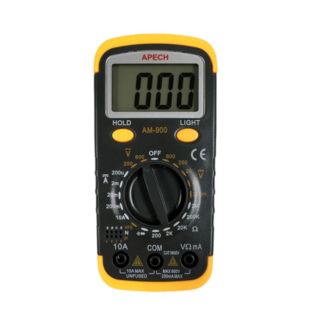 Đồng hồ vạn năng APECH AM-900 chuyên đo dòng DC, đồng hồ VOM giá rẻ APECH AM900, APECH AM 900 Digital Multimeter