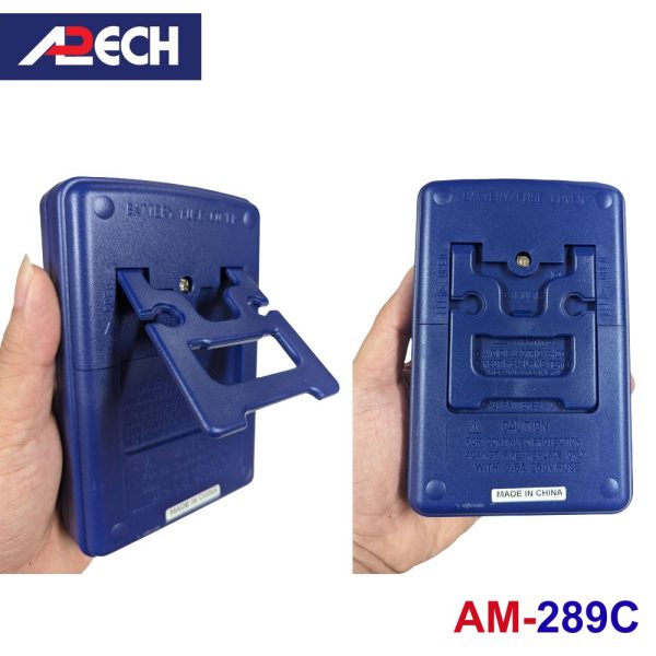 Đồng hồ vạn năng chỉ kim APECH AM-289C Analog Multimeter, đồng hồ VOM kim APECH AM289C, đồng hồ vạn năng kim APECH AM 289C