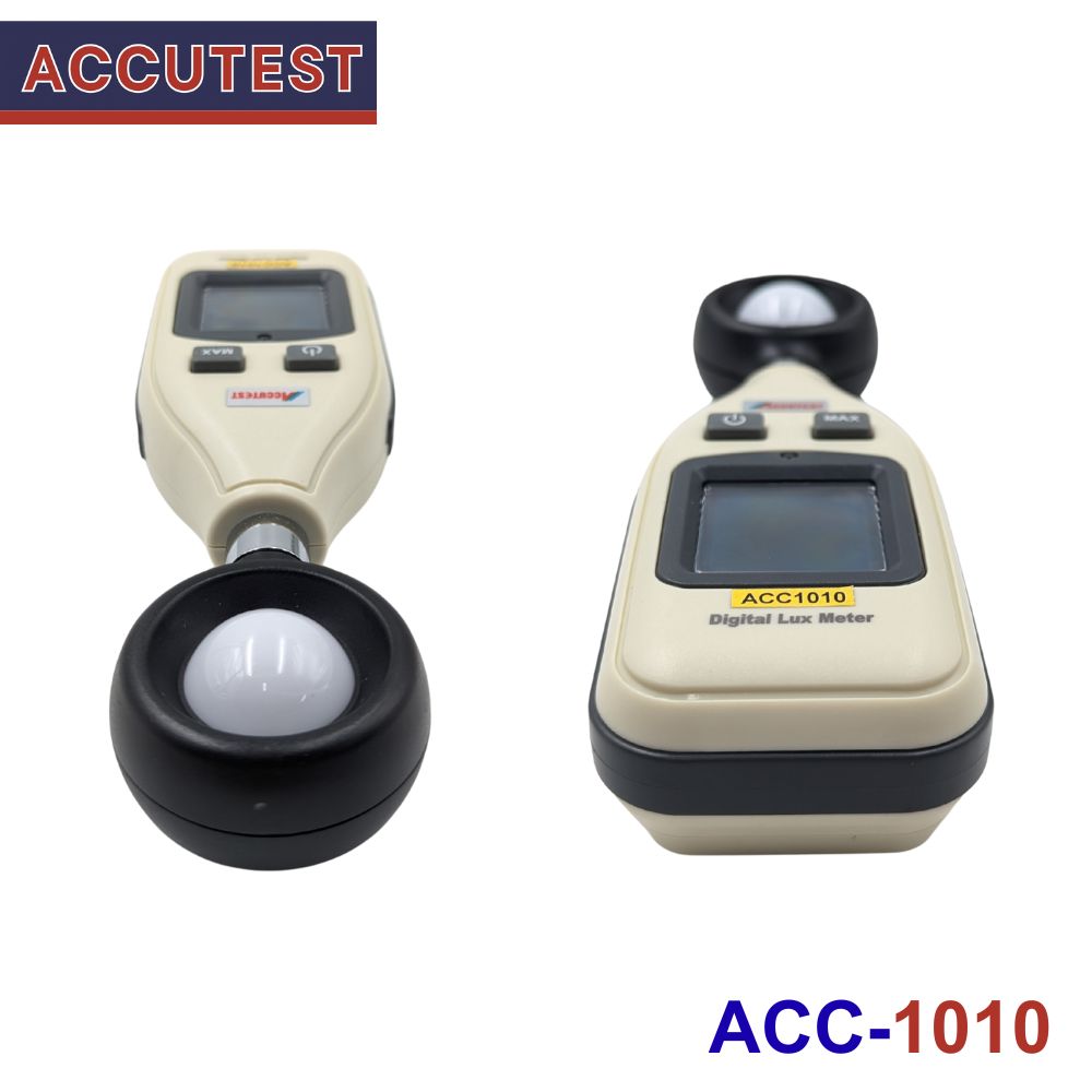Máy đo cường độ ánh sáng ACCUTEST ACC-1010 Máy đo cường độ ánh sáng ACCUTEST ACC-1010, máy đo sáng giá rẻ ACCUTEST ACC1010, ACCUTEST ACC 1010 light meter