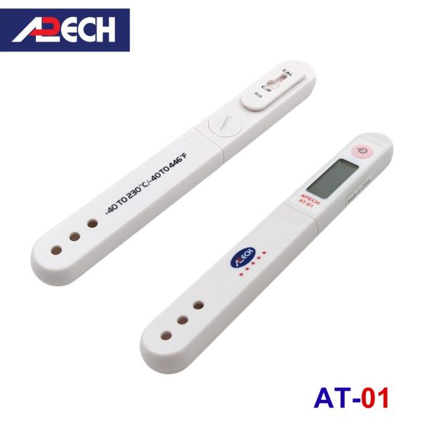 Que đo nhiệt độ APECH AT-01 tiếp xúc đầu nhọn, cây đo nhiệt độ APECH AT01, APECH AT 01 Digital Kitchen Thermometer
