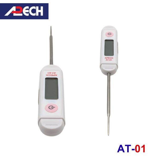Que đo nhiệt độ APECH AT-01 tiếp xúc đầu nhọn, cây đo nhiệt độ APECH AT01, APECH AT 01 Digital Kitchen Thermometer