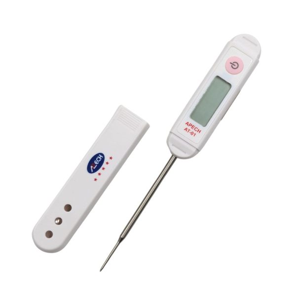 Que đo nhiệt độ APECH AT-01 tiếp xúc đầu nhọn, cây đo nhiệt độ APECH AT01, APECH AT 01 Digital Kitchen Thermometer