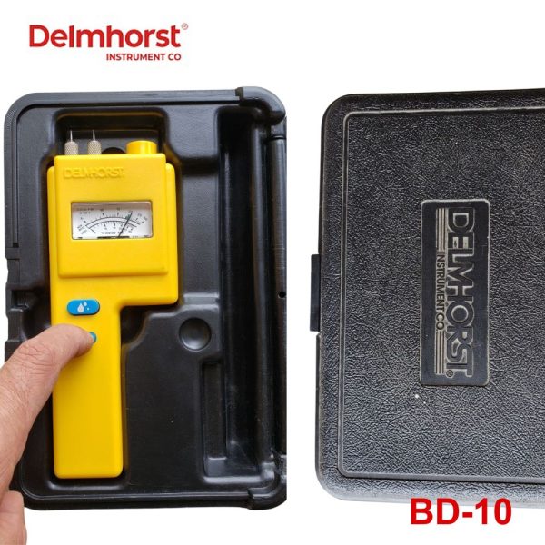 Máy đo độ ẩm gỗ Delmhorst BD-10 moisture meter, máy đo ẩm gỗ và vật liệu xây dựng Delmhorst BD10 chỉ thị kim, Delmhorst BD 10 analog moisture meter