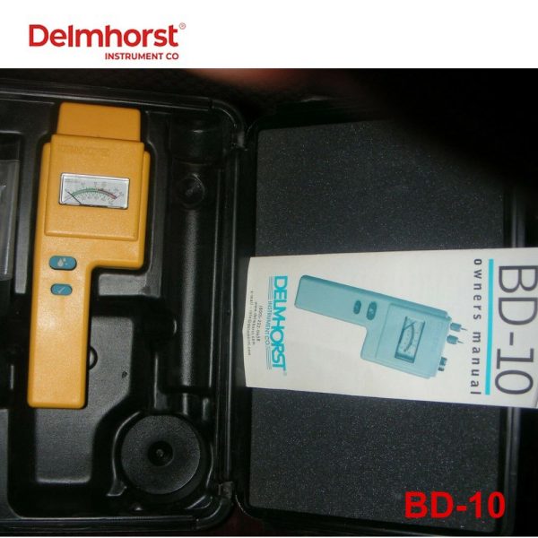 Máy đo độ ẩm gỗ Delmhorst BD-10 moisture meter, máy đo ẩm gỗ và vật liệu xây dựng Delmhorst BD10 chỉ thị kim, Delmhorst BD 10 analog moisture meter
