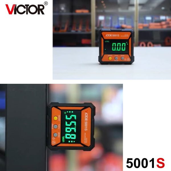 Máy đo độ nghiêng điện tử VICTOR 5001S, máy đo góc nghiêng VICTOR 5001S, VICTOR-5001S Digital Inclinometer