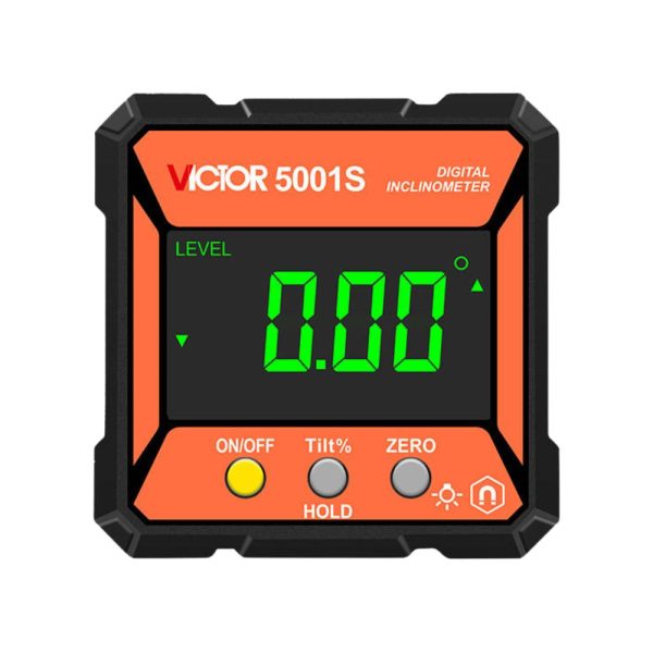 Máy đo độ nghiêng điện tử VICTOR 5001S, máy đo góc nghiêng VICTOR 5001S, VICTOR-5001S Digital Inclinometer