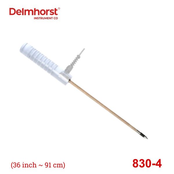 C&acirc;y đo độ ẩm Delmhorst 830-4 cho cỏ kh&ocirc; v&agrave; giấy cuộn (36 inch), điện cực đo độ ẩm Delmhorst 830 4, que đo độ ẩm cỏ kh&ocirc; Delmhorst 830-4 Prod for Agriculture and Paper