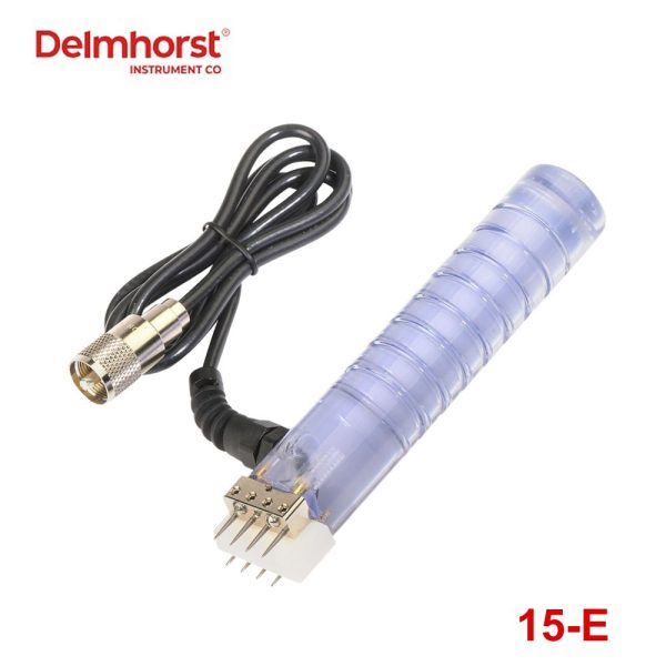 Điện cực Delmhorst 15-E đo độ ẩm sàn gỗ lạng mỏng Veneer, điện cực đo độ ẩm gỗ mỏng Delmhorst 15E Electrode, Delmhorst 15 E Electrode for Veneer