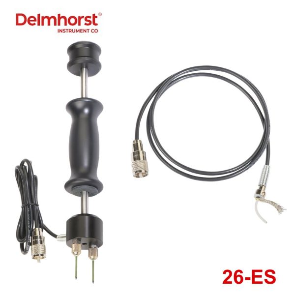 búa đo độ ẩm gỗ Delmhorst 26-ES, điện cực đo độ ẩm Delmhorst 26ES dạng búa trượt, Delmhorst 26 ES Hammer Electrode