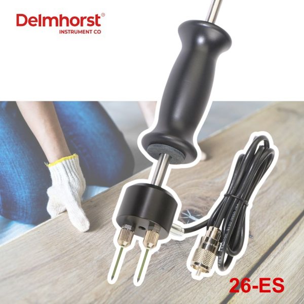 búa đo độ ẩm gỗ Delmhorst 26-ES, điện cực đo độ ẩm Delmhorst 26ES dạng búa trượt, Delmhorst 26 ES Hammer Electrode