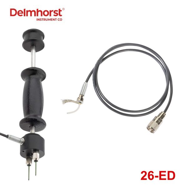 điện cực đo độ ẩm Delmhorst 26-ED dạng búa trượt, điện cực đo độ ẩm gỗ Delmhorst 26ED, Delmhorst 26 ED Hammer Electrode