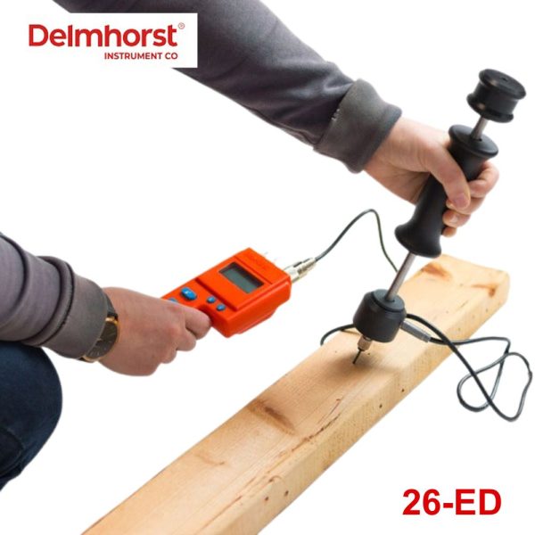 điện cực đo độ ẩm Delmhorst 26-ED dạng búa trượt, điện cực đo độ ẩm gỗ Delmhorst 26ED, Delmhorst 26 ED Hammer Electrode